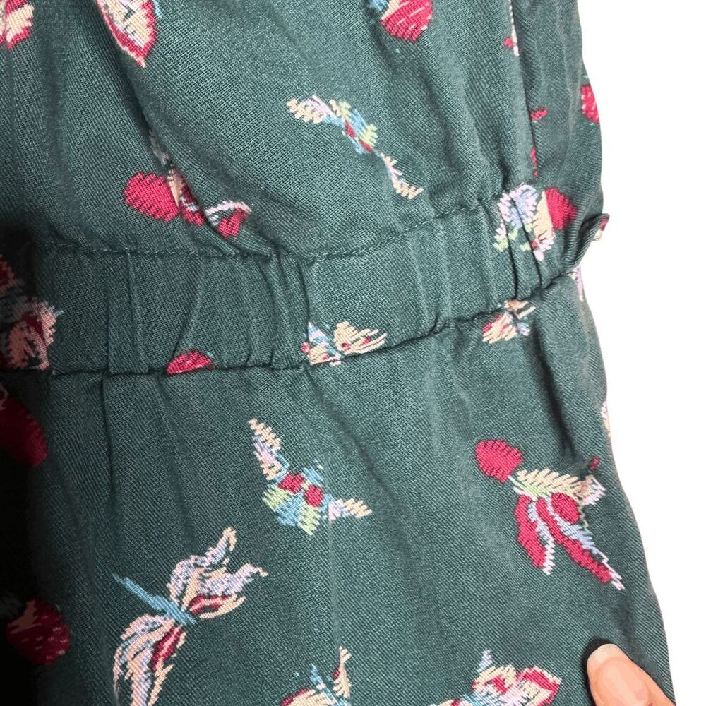 Matilda Jane Evergreen Dream womens jumpsuit small birds butterfiles - Picture 8 of 9